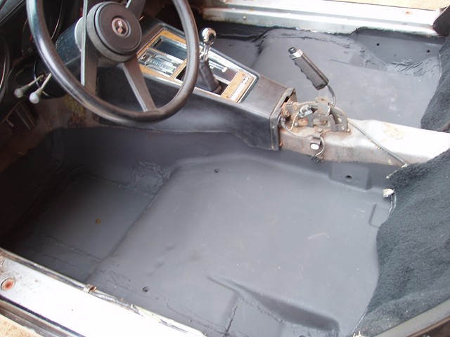 1976 Corvette repaired floor pans